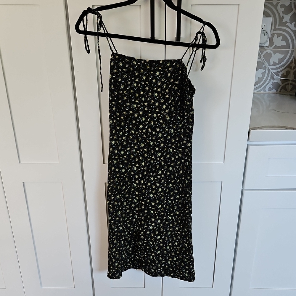 Urban Outfitters Black Floral Dress